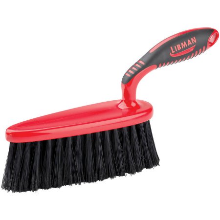 LIBMAN 7&quot; BENCH BRUSH, RED