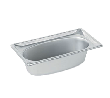 VOLLRATH 1/3 SIZE SHAPE PAN,  OVAL