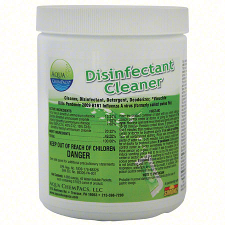 5079 CHEM PACS DISINFECTANT CLEANER (SANITIZER) FOR 
