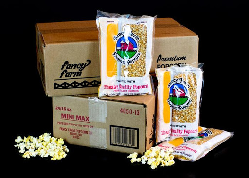 Fancy Farms Miniature Maxi Kit 
Popcorn, 8 Ounces - 36 per 
Case