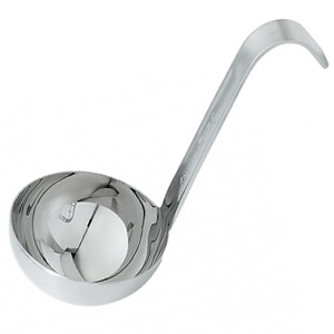 VOLLRATH 1 OZ SHORT LADLE, STAINLESS