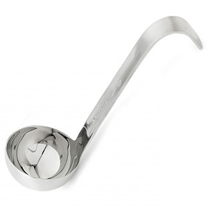 VOLLRATH 2 OZ SHORT LADLE, STAINLESS