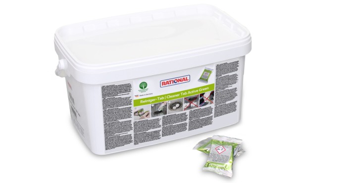 6140 RATIONAL DETERGENT  TABLETS ACTIVE GREEN FOR 