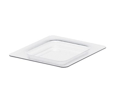 CAMBRO COLDFEST FOOD PAN  COVER, 1/6 SIZE, CLEAR