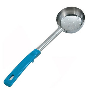 6345 VOLLRATH 6 OZ PERFORATED SPOODLE, TEAL