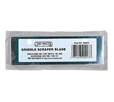 CHEF MASTER REPLACEMENT
BLADES FOR GRIDDLE SCRAPER