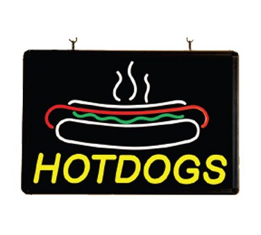 WINCO BENCHMARK ULTRA-BRIGHT 
SIGN, HOT DOGS