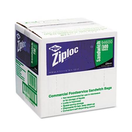R3 ZIPLOCK SANDWICH SIZE SEALABLE PLASTIC BAG 500/CS