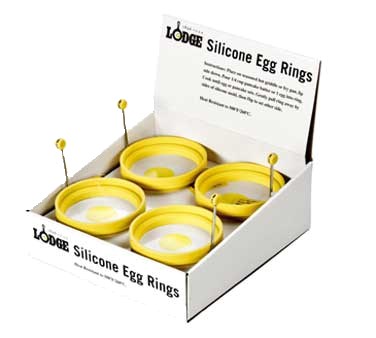 LODGE 4&quot; SILICONE EGG RING