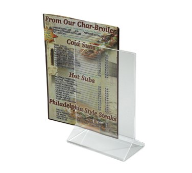 WINCO 4&quot; x 6&quot; ACRYLIC CARD HOLDER