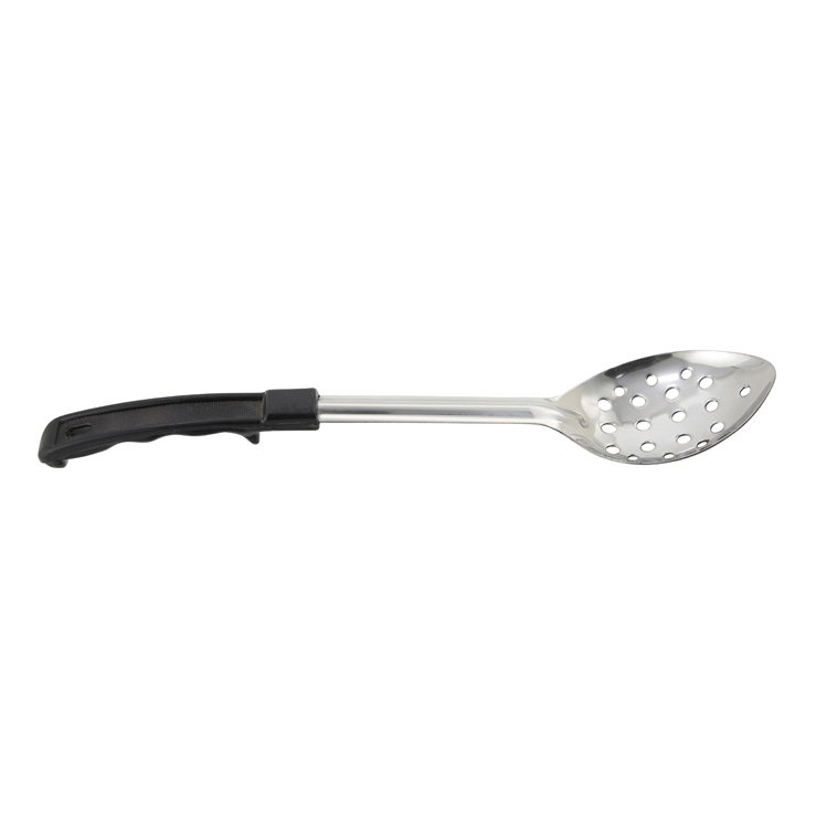 WINCO 11&quot; PERFORATED BASTING  SPOON WITH HOOK &amp; BAKELITE 