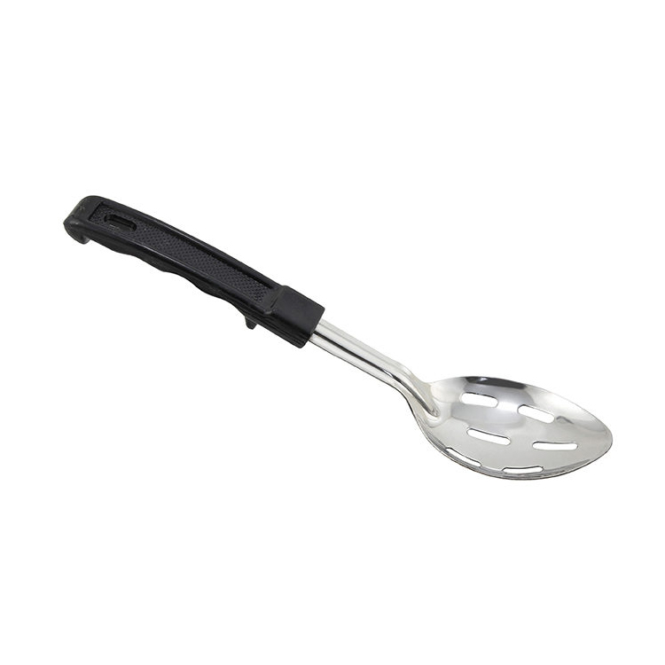 WINCO 11&quot; SLOTTED BASTING  SPOON WITH HOOK &amp; BAKELITE 