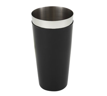 WINCO 28 OZ S/S BAR SHAKER WITH PLASTIC COATING