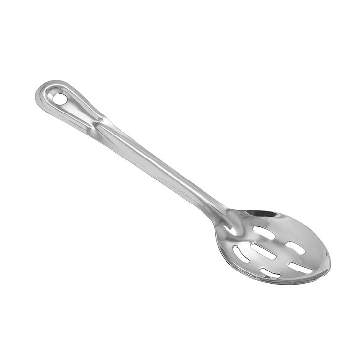 WINCO 11&quot; SLOTTED H.D. BASTING  SPOON