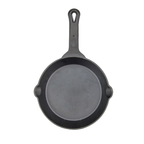 WINCO FIREIRON 8&quot; SKILLET, 
ROUND, INDUCTION READY, 
PRE-SEASONED, CAST IRON