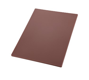 WINCO 12&quot; X 18&quot; CUTTING
BOARD, BROWN