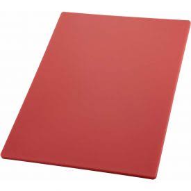 WINCO 12&quot; X 18&quot; CUTTING BOARD, RED