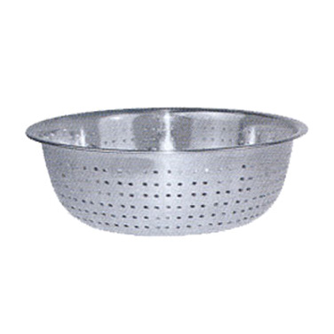 WINCO 13&quot; CHINESE COLANDER,  S/S