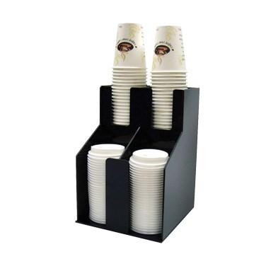 WINCO CUP/LID ORGANIZER, 2 ROWS AND 2 COLUMNS