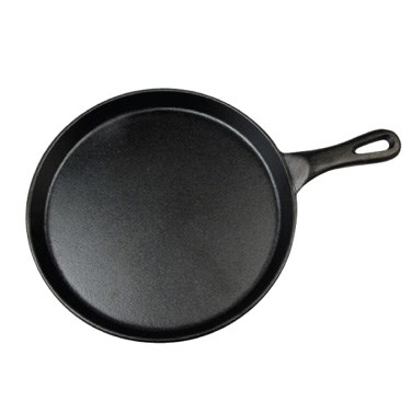 WINCO 10&quot; CAST IRON GRILL PAN