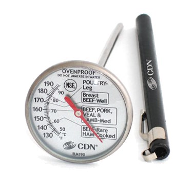 CDN MEAT THERMOMETER 122 TO 198