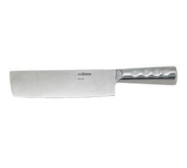 WINCO 8&quot; X 2&quot; CHINESE CLEAVER, STEEL HANDLE