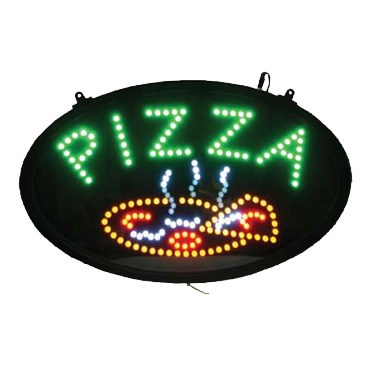 WINCO LED SIGN W/DUST-PROOF
COVER, 3 FLASING PATTERN
(PIZZA)