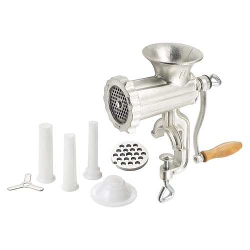 WINCO KATTEX MEAT GRINDER WITH
CLAMP BASE