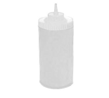 WINCO 32 OZ WIDE MOUTH SQUEEZE BOTTLE, CLEAR, 6 PK