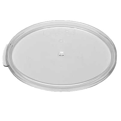 CAMBRO ROUND COVER FOR 12,
18, &amp; 22 QT, CLEAR