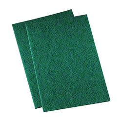 5315 WINCO 6&quot; X 9-3/8&quot; GREEN
SCOURING PADS, 6/PK