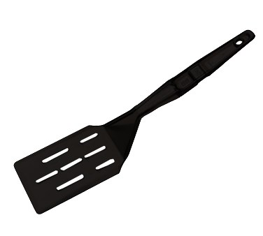 CAMBRO HIGH HEAT SLOTTED TURNER, BLACK
