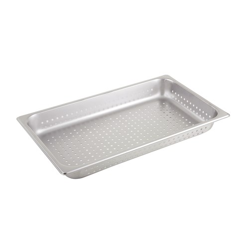 6456 WINCO STEAMTABLE PAN, 
FULL SIZE, 2-1/2&quot;, PERFORATED