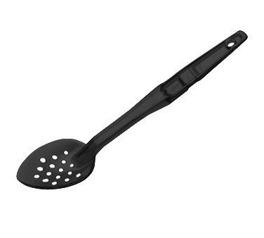 CAMBRO 13&quot; HIGH HEAT PERFORATED SPOON, BLACK
