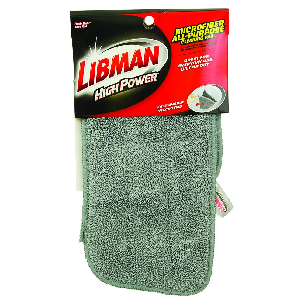 LIBMAN 15&quot; MICROFIBER 
ALL-PURPOSE CLEANING PAD