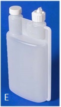 SOUTHERN SNOW QUART SQUEEZE  BOTTELS FOR MEASURING ONE 